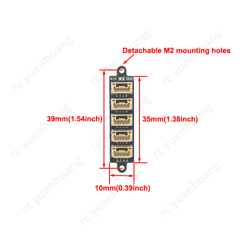 1PCS CAN Bus Splitter Board 5- - đánh giá và giá Drone Power Distribution Board