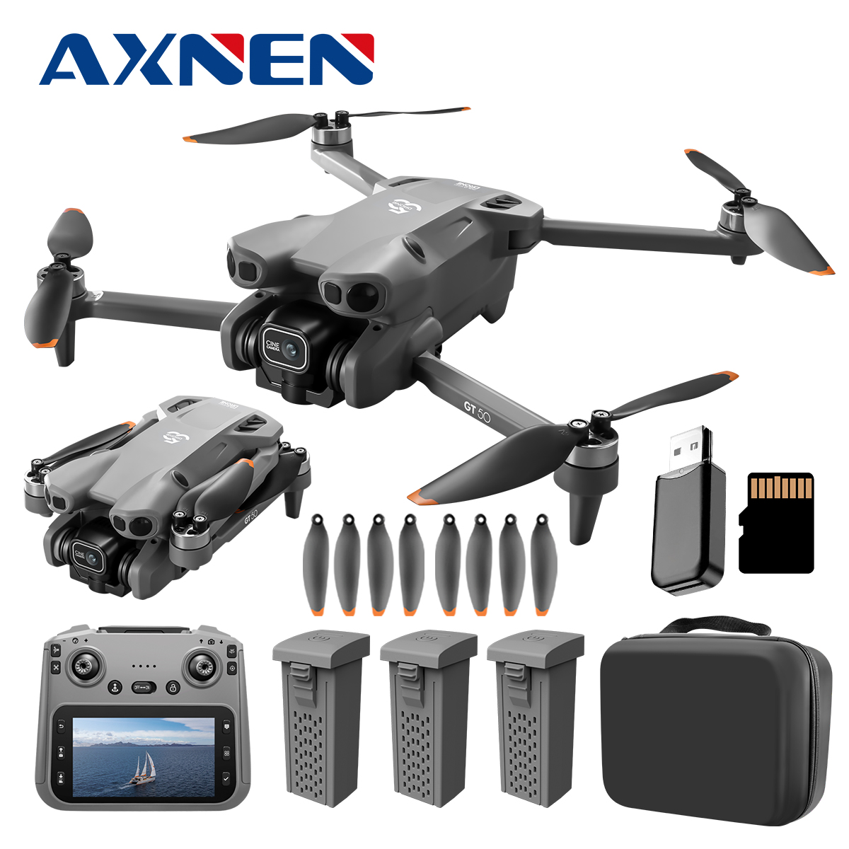 New GT50 Drone 4.3-Inch Screen - đánh giá và giá Jjrc Drone X12